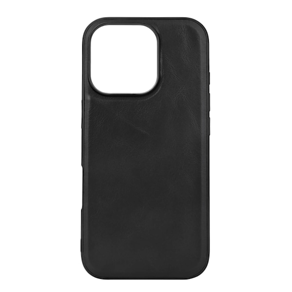 BUFFALO Bagcover Læder MagSeries iPhone 16 Pro Sort