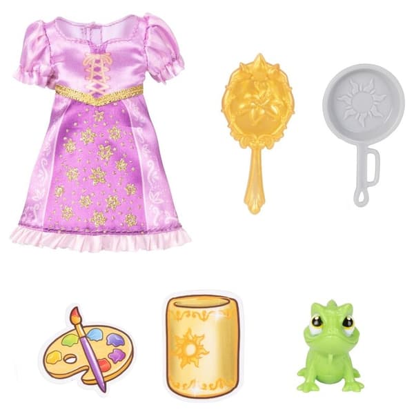 Rapunzel dukke 15 cm, Disney Princess samlerfigur