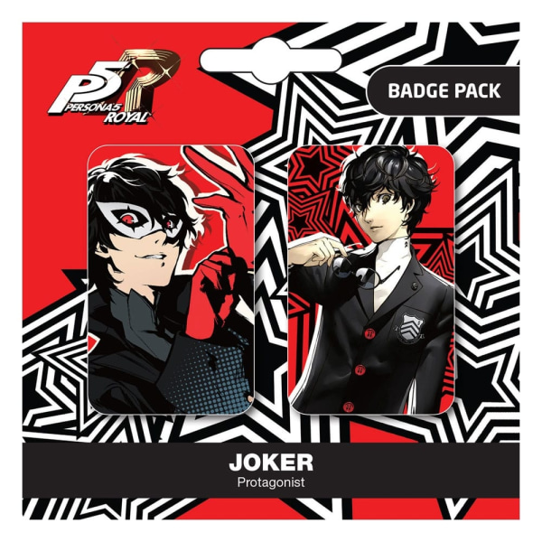 Persona 5 Royal Pin Badges 2-Pack Sæt A