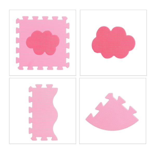 Pussel 3x3 pusselmatta sticksåg med ram