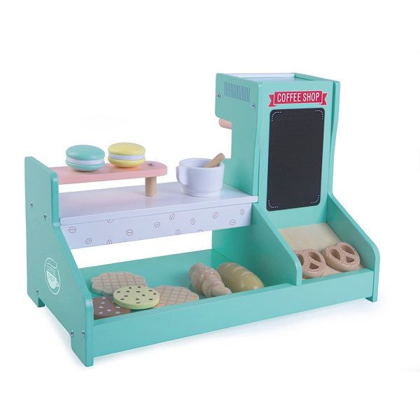 Træ kaffebar konditori bageri ECOTOYS