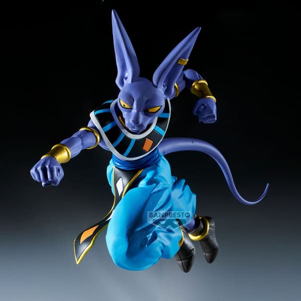 Dragon Ball Super Beerus figur, 15 cm samlelegetøj