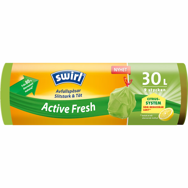 Avfallspåse Active Fresh 30l 12st DFP