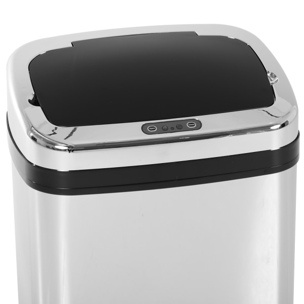 Automatisk Sensor Skraldespand Ir-Sensor, 30L, Firkantet, Valgfri Indvendig Beholder, Rustfrit Stål