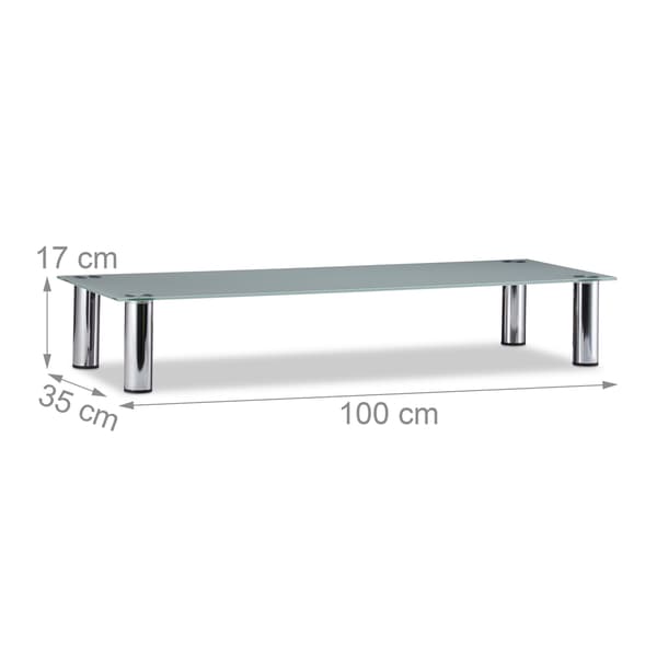 TV-stand i glas