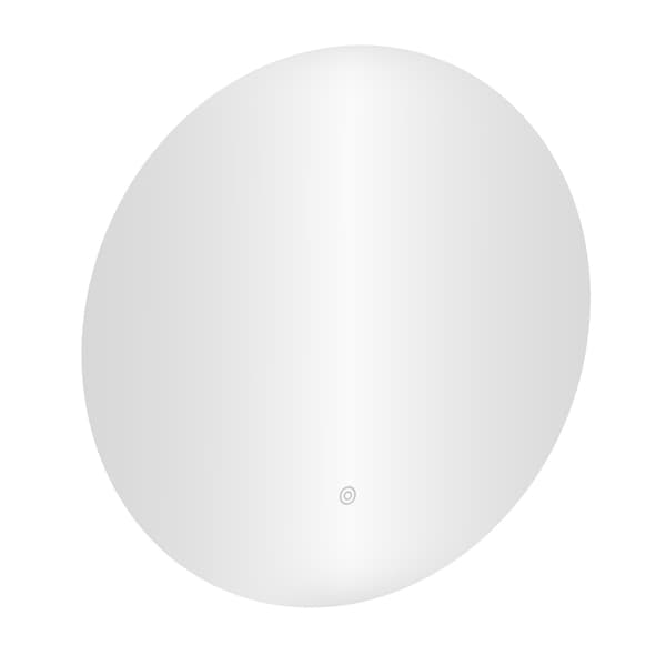 LED-badrumsspegel, 60 cm, 3 ljusfärger, touchknapp