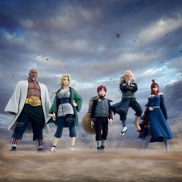 Naruto Shippuden Raikage Ay figur 20cm