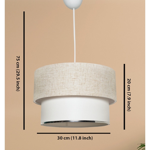 Lysekrone Corbeu - Creme