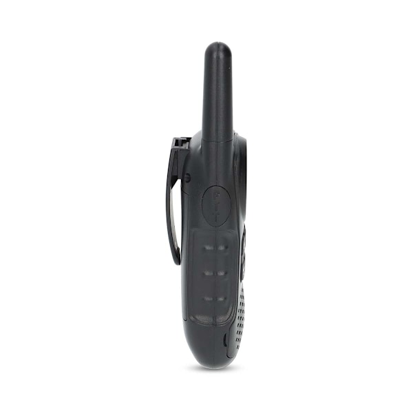 Walkie-talkie sæt | 2 håndsæt | Op til 10 km | Frekvenskanaler: 8 | PTT / VOX | op til 3 timer | Hovedtelefonudgang | Sort