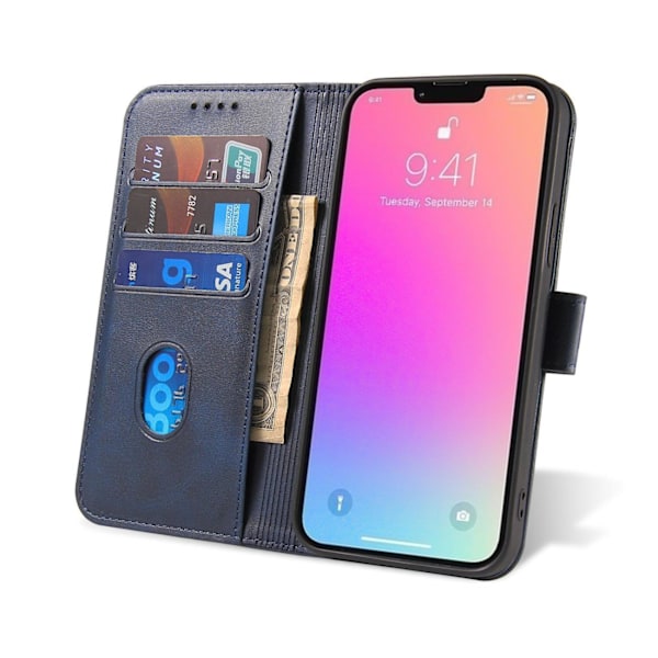 Flip och plånboksfodral till Xiaomi Redmi Note 12 5G / Poco X5 5G magnetfodral blå