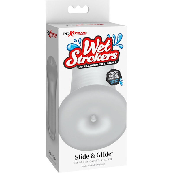 Fetish Fantasy Extreme - Slide & Glide Stroker Silikone Transparent