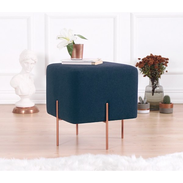 Puf Copper 62 - Marineblå