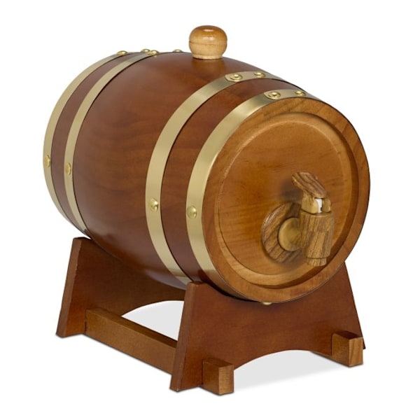 Whiskyfat i trä 1,25 l