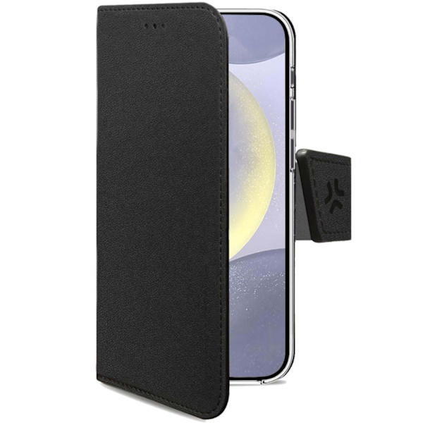 Wally Wallet Case Galaxy S24+ 5G Svart