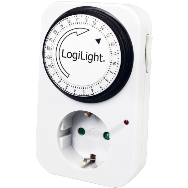 Indendørs timer 24 timer mekanisk 16A