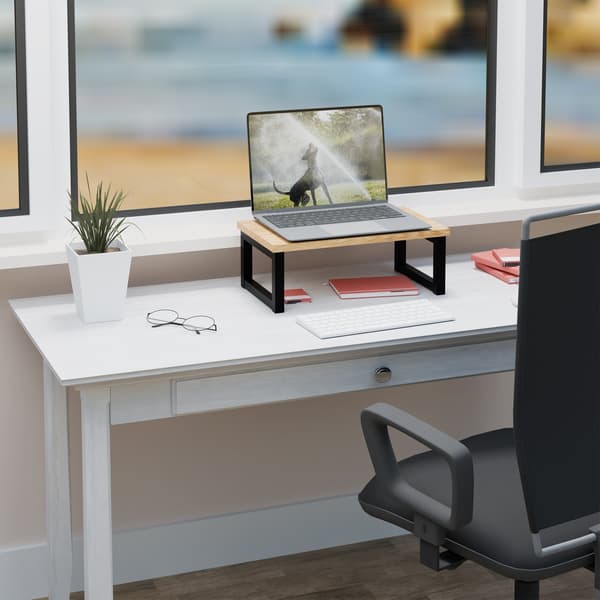 Monitorstativ med förvaring – industriell design