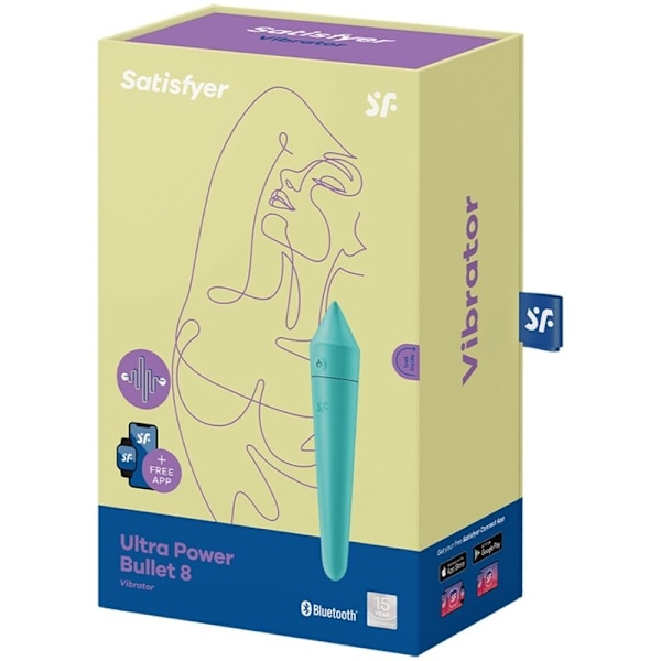 Satisfyer - Ultra Power Bullet 8 Turkis