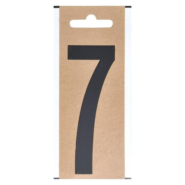 Etikett "7" 10cm