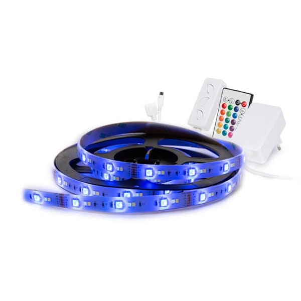 Smart Wifi Led Strip Kit Rgb, kylmä valkoinen ja lämmin valkoinen - 5 M - 12 Vdc