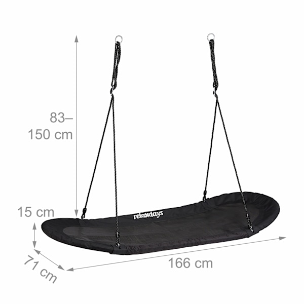 Nest Swing XXL svart