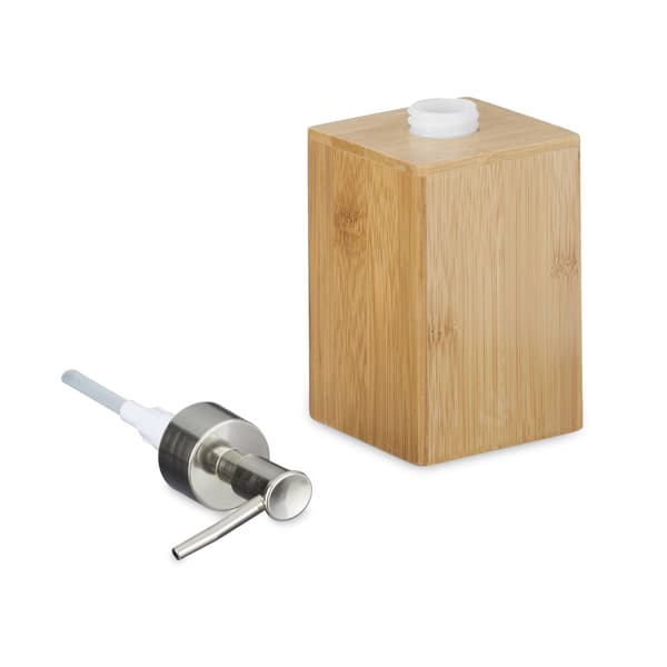 Set med badrumstillbehör i bambu