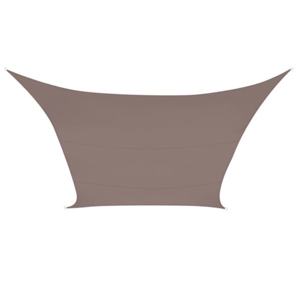 Skyggesejl - Rektangulært - 2 X 3 M - Farve: Taupe