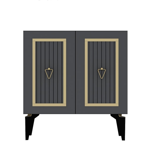 Console Capri - antracit, guld