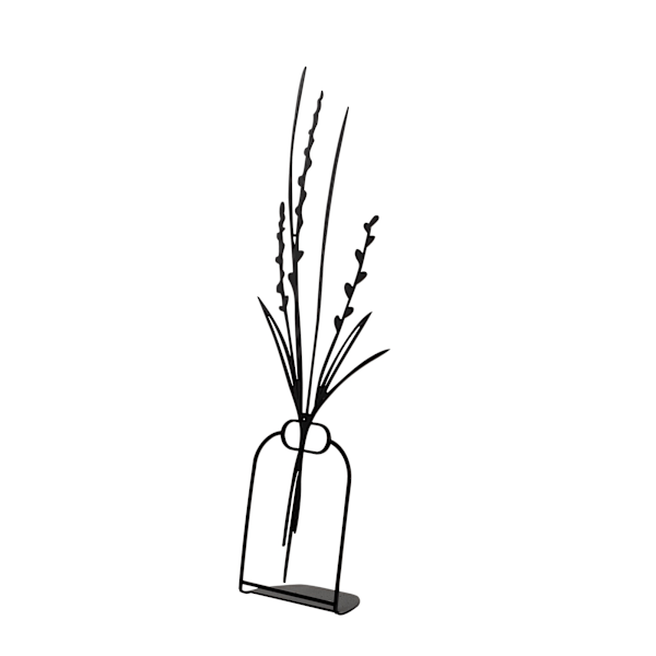 Blomkruka med dekorativa föremål - 3