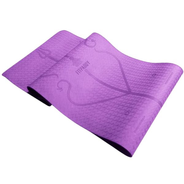 Purppurainen joogamatto