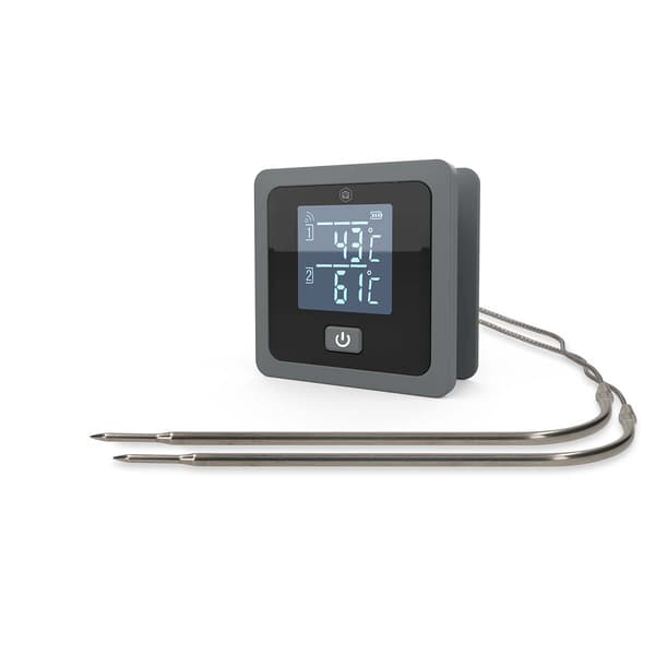 Bluetooth-kødtermometer, dobbelte prober, smart app-styring