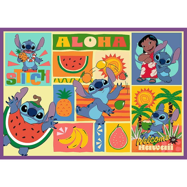 Disney Stitch Pusselset – 4 x 250 bitar