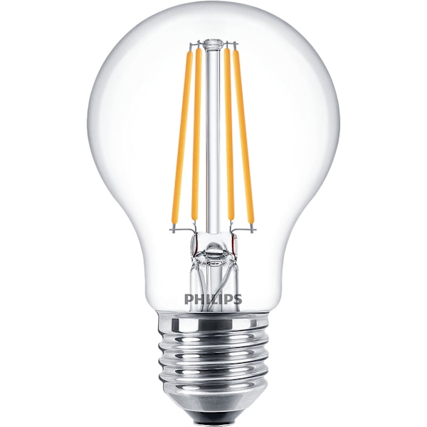 2-pack LED E27 Normal 7W (60W) Klar 806lm