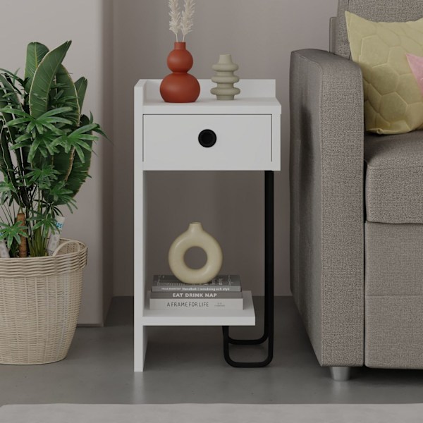 Natbord Sirius Left - Hvid v2