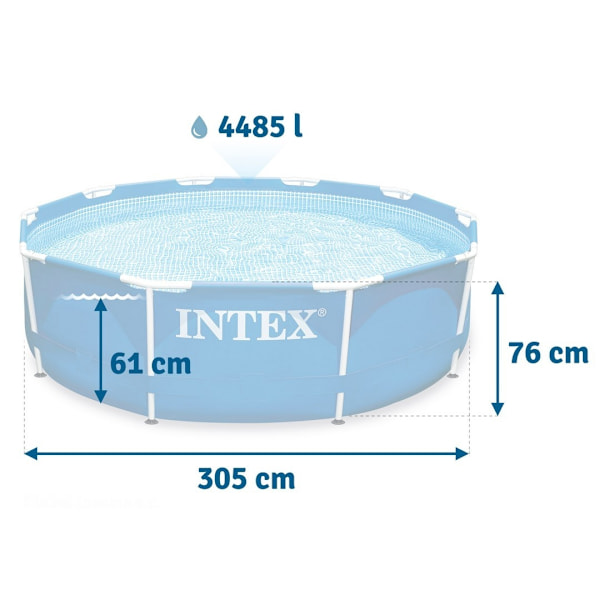 Ramme havepool 305 x 76 cm 15in1 INTEX 28202