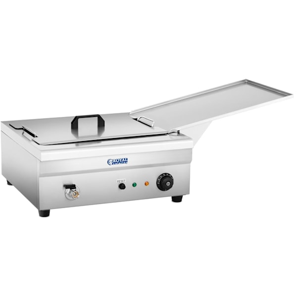 Fiskedoughnut frituregryde med drypbakke 3200W 230V 14L