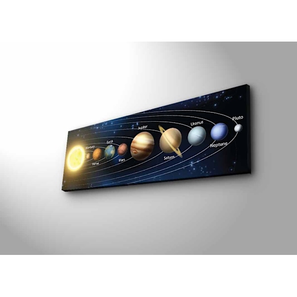 Dekorativ LED-belyst canvasmålning 3090NASA-021