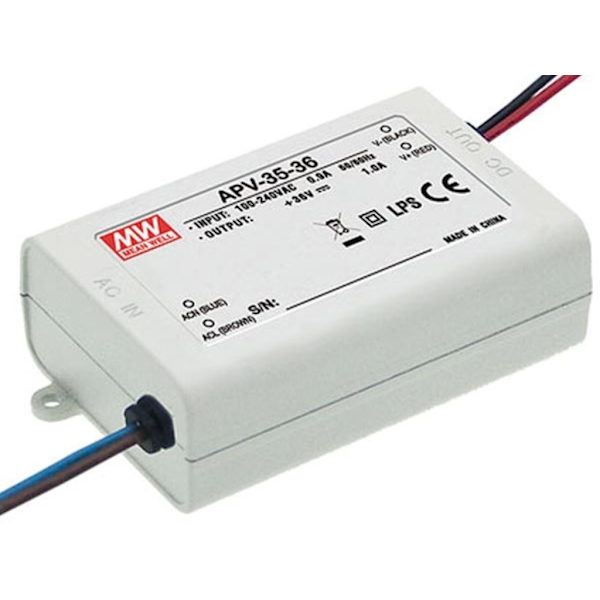 Skiftende strømforsyning - Enkelt udgang - 35 W - 24 V