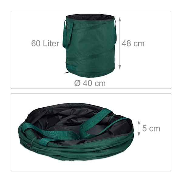 3 stk. haveposer 60 l