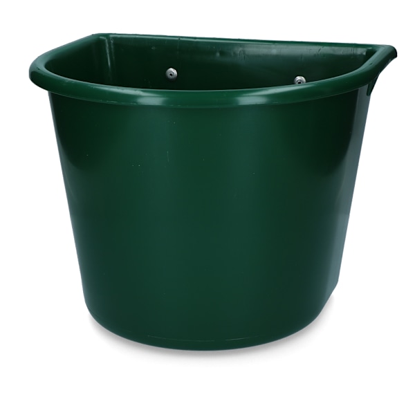 Ruokintakaukalo 15 l koukuilla vihreä