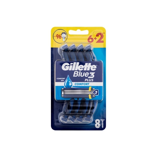 Gillette - Blue3 Comfort - For Men, 8 pc