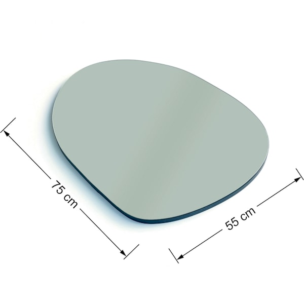 Dekorativ spegel Gusto Mirror - Svart