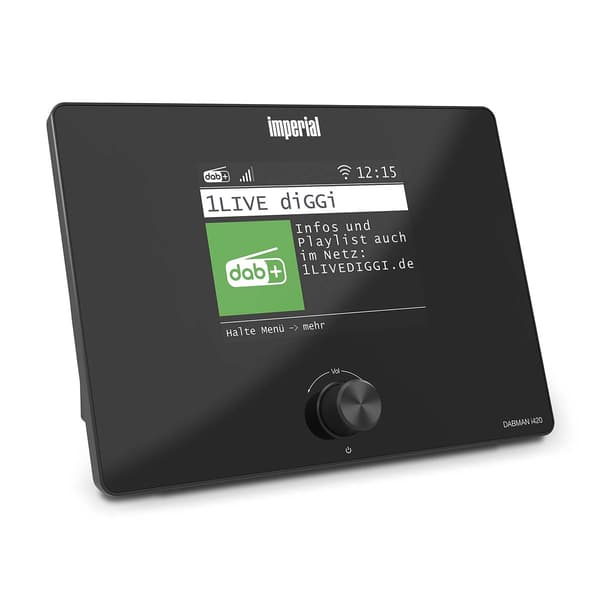 Kompakti hybridiradio, jossa Bluetooth, DAB+, FM ja internet