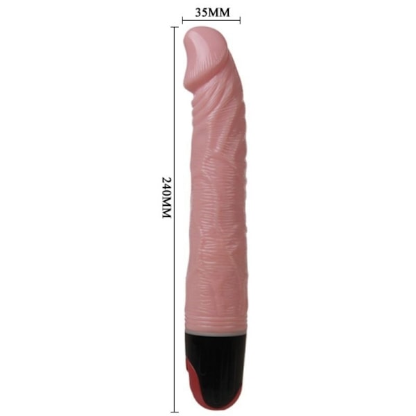 Baile - Vibrator Multispeed 21,5 cm Pinkki