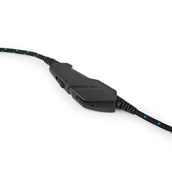 Peliheadset | Over-Ear-kuulokkeet | Stereo | USB Type-A / 2x 3.5 mm | Kokoontaitettava Mikrofoni | 2.20 m | LED