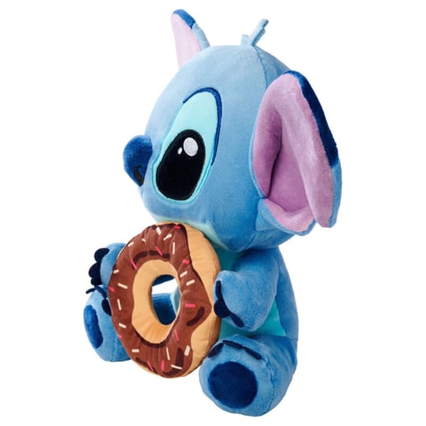 Stitch Donut Plys Legetøj 25 cm - Blødt, sødt, samleobjekt
