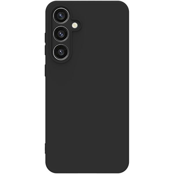 Cromo Pehmeä kumikotelo Galaxy S24 FE Musta