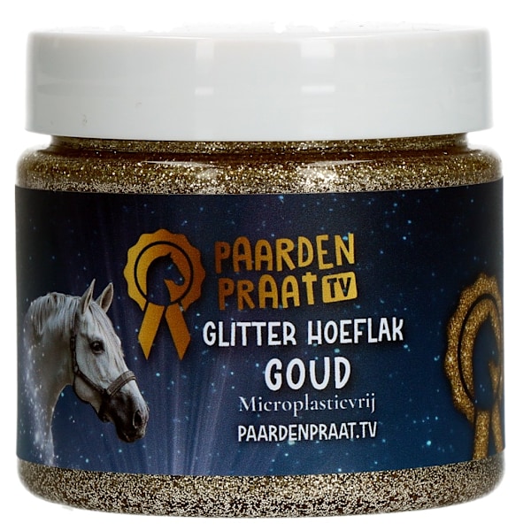 Paardenpraat TV Glitter Hov Polish Gold