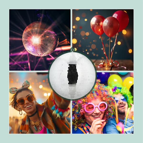 Disco Ball 50 cm – Takfäste Festdekor