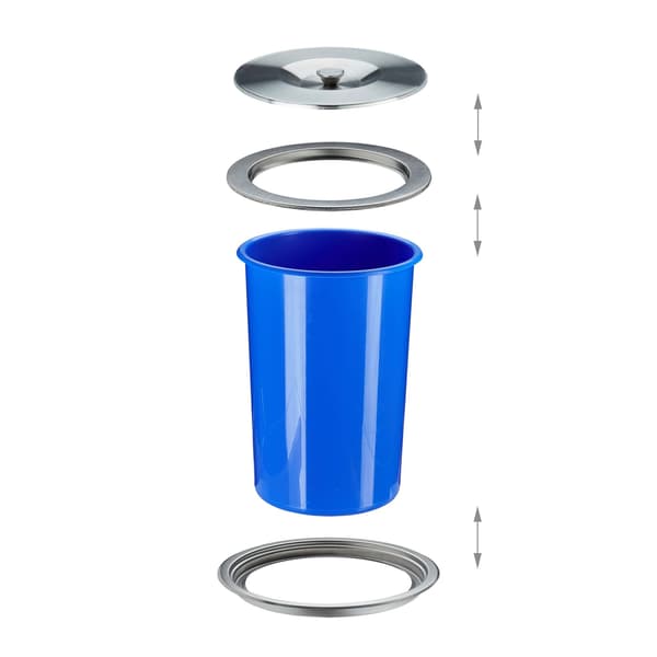 Jäteastia työtasolle 8 litraa