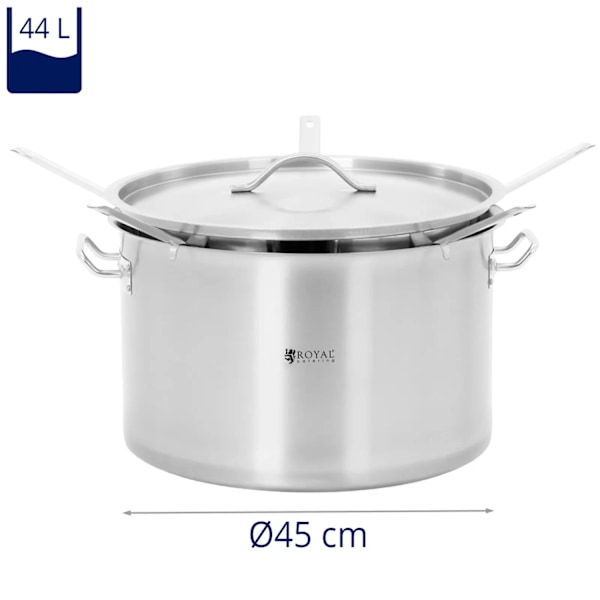 Kattila macronin kypsentämiseen, 5 sisäkettä halk. 45 cm 44 v